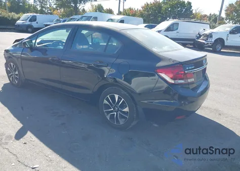 2015 Honda Civic Ex z USA, uszkodzony, nr VIN 2HGFB2F84FH557089